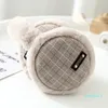 Earmuffs men winter warm earmuff folding earbags student children plush ear warmer gift