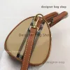 designer bag Checkered Mini Olive Bowling Green Pillow Bag Handbag Top Handle Tote Bags Top Mirror Quality Purse Women Crossbody Shoulder Bags Leather Padlock Lugg