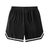 Shorts masculino casual verão basquete treinamento calças curtas correndo ginásio de fitness malha moletom moda secagem rápida masculino beachwear