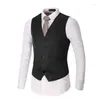 Ternos masculinos 5 cores disponíveis colete branco vestido masculino plus size moda terno de casamento colete