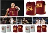 College Loyola Chicago Ramblers basketbalshirt 23 Cooper Kaifes 24 Aundre Jackson Tate Alcock Hall 25 Krutwig Custom Stitched6461289