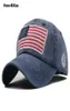 Amerikaanse vlag Baseball Cap Truck caps Vader Hoed Snapback Hip Hop Cap Hoeden Mannen Vrouwen Korting hele1449387