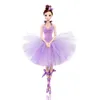 32cm Ballet doll Fashion Girl Dolls Large Original Handmade 16 Doll Full Set 11 Jointed Doll Girls Toys for Children Kids Gift 240105