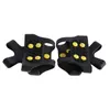 10 Studs Anti-Scid Snow Ice Thermo Plastic Elastomer Climbing Shoes Cover Spikes Grips Cleats Over Shoes Cover Crampons 240105