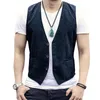 Herrdräkt Vest Herringbone Vneck Casual Jacket Business Office Wear Mane Waistcoat 240105