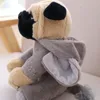 20 cm nadziewane psy Plusz SHARPEEI PUG Piękny szczeniak zabawka Plush Zwierzęta zabawka Dzieci urodziny Prezenty Bożego Narodzenia 240105