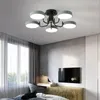 Luzes de teto modernas nórdicas LED estrelas para sala de estar quarto suporte de hardware lâmpadas de design de casa luminárias de cozinha