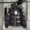 Tasarımcı Hoodie Kış Ding Seviye Açık Kısa Mayanns Aşağı Ceket Erkek ve Kadın Kapalı Kazan Sıcak Kalınlaştırılmış Soğuk Dirençli Kapşonlu