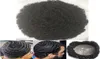 Afro Curl 360 Onda Completa PU Toupee Mens Peruca Unidade de Renda Peças de Cabelo Brasileiro Virgem Substituição de Cabelo Humano para Homens Negros 3699076