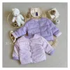 Vestes d'hiver à manches longues pour enfants, manteau chaud pour bébé fille, motif Floral, mode bébé garçon, épais, Double face, vêtements pour enfants