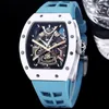 5A Richardmile Watch RM40-01 Tourbillon Speedtail Automatisk Winding Movement Discount Designer armbandsur för män Kvinnors klockor Fendave
