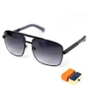 Luksusowe okulary przeciwsłoneczne Klasyczne okulary mody projektant Logo laserowe Gogle Gogle Summer Outdoor Driving Beach Uv400 Okulary przeciwsłoneczne z 226o