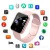 Smart Watch Women Men Smartwatch dla Android iOS Electronics Clock Fitness Tracker Silikon Silikon Silikon Watches Godziny 7 Y68 D20S6562707