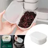 Förvaringsflaskor Diverse mat Sub Packaging Freezer Box Fat Reducerande måltid Kvantitativ liten lunch Flip Top -containrar