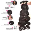 Luvin 28 30 32 40 Polegada pacotes de cabelo humano onda do corpo brasileiro remy onda de água feixes tece ofertas atacado tissage 240105