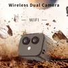 D3 Mobiltelefon Wireless Network Camera Remote Twoway Intercom Monitoring Camcorder HD 4K Mini WiFi Dual 240106