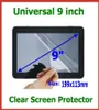 20pcs Universal LCD Screen Protector Protective Film 9 inch NOT FullScreen Size 199x113mm for Tablet PC GPS Mobile Phone6969724