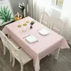 Nappe de Table tissée en PVC, imperméable à l'eau et à l'huile, décoration de Cuisine, rectangulaire, couverture de fête pour Café et Cuisine