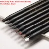 12pcs/Lot Peeling Off Eyebrow Pencil Free 4In1 Microblading Sharpener Eyeshadow White Long-Lasting Tattoo Eyebrows Brush Tool 240106