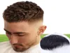 Korta peruker för Men039S Man Black Wig Synthetic Natural Hair Crew Style For Young Man Balding Sparse Hair54676058939750