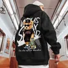 Hoodies voor heren Sweatshirts Skate Bear Anime Print Hoodies Mannen en vrouwen Oversize streetwear Harajuku Fasion Casual sweatshirt met capuchon Y2K Hoodie-kleding