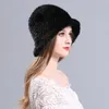 Berets elegante fedoras chapéu feminino inverno quente moda fedora boné senhoras mãe de meia-idade idosos chapéus de festa h7053