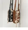 Mode uitgeholde cilindrische tas vrouwelijke portemonnee handtassen Koreaanse kleine draagtas enkele schouder crossody tas dagelijkse boodschappentas Messenger Bags