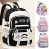 Borse da scuola per zaini per ragazze delle scuole superiori giapponesi per ragazze adolescenti Multi tasche Zaino Kawaii per donne Borsa per libri carina Mochila 240105