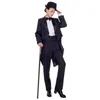 Ceketler Erkek Smokin Takım Set Klasik Resmi Tailcoat Tuxedo 2 PCS Setler Kadın Moda Partisi Düğün Prom Giyim Erkek (Ceket+Pantolon)