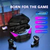 Mobiltelefonörlurar x15 TWS Gaming Earuds Wireless Bluetooth Earphone med Mic Bass Audio Sound Positioning 9D Stereo Music HiFi Headset för GamerLFL240105