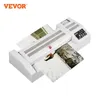 VEVOR A3 A4 Termoplastica Sigillante Macchina Laminatrice Portatile Sistema a 4 Rulli per la Laminazione di File Pos, Cartoline o Lettere 240105