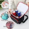 Waterproof Cooler Lunch Thermal Bag Insulated Lunch Bag Bento Lunch Box Thermal Bento Pouch Food Bag Thermal Picnic Bag Lonchera 240106