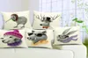 Minimalist Nordic Cushion Covers 5 Designs Literature Style Adorable Cartoon Animals Pillow Cover Deer Sheep Pig Bird Rabbit Pillo1910204