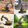 RC Excavator 1 20 Remote Control Truck 24G RC Crawler Engineering Vehicle Truck Radio Control Childrens Day Back to School 240105