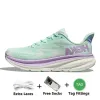 2024 Hoka Schoenen one bondi 8 Clifton Runner Hokas Carbon X 2 shadow triple zwart wit harbour lunar rock dames heren trainers samber geel zomerlied Sneakers maat 45