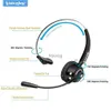 Cell Phone Earphones Bluetooth Headset Wireless Bluetooth Earpiece with Mic Over the Head Headset for Cell Phone Call Center VoIP Skype Music YQ240105