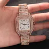 2023 Hip Hop Watches Iced Out Mens Watches in Wristwacthese Luxury Watch for Women Men