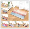 Carpets Watercolor Sun Landscape Painting Series Non Slip Shower Mat Bathroom Carpet Bath Rugs Home Decoration Floor Kitchen MatCa1137952