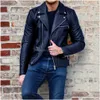 Мужские куртки Мужские зимние куртки из искусственной кожи Veste Cuir Homme Пальто Мужские теплые хип-поп-куртки Одежда Deri Ceket Bomber Drop Delivery Appar Dhuwv