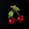 Brooches Women's Clothing Accessories Pin Painted Colorful Korean Style Fashion Fruit Brooch Oil Dripping Corsage