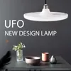 1PC UFO w kształcie LED żarówka, 12 W/15W/50W E26/E27 do domu LED LAMPE Oświetlenie wewnętrzne do garażowego salonu kuchennego salonu