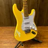 Hot Sell Sell Good Quality Relic Electric Guitar Alder Body Maple Neck Aged Hardware Yellow Color Nitro Lacquer Finish- Musikinstrument kan anpassas