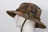 Caps Rolanpro M Size Camouflage Mountaineering Caps for Men Women Summer Man's Round Boonie Hats for Military Camping Outdoor Hat