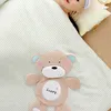 Colored Cotton Winter Thick Detachable Inner Pad Bedding Sets born Blanket Cartoon Animal Design Baby Swaddle y240106