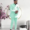 Męskie garnitury społeczne Terno Masculino Slim Fit Sets Wedding Groom Promowa sukienka na imprezę