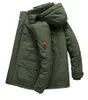 Big Size Multipocket Mens Winter Jacket Fleece Linning Outdoor Parka Coat Hooded Windbreaker Military Thick Warm Outerwear 240106