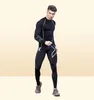 Mężczyzn Kulturystyka Kulturystyka ciasne długie spodnie Czarne spodnie Joggers Mallas Hombre Fitness Pants 2xu7899270