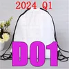 Senaste 2024 Q1 DA 01 DrawString Bag DA01 Beltvattentät ryggsäckskor Kläder Yoga Running Fitness Travel 240106