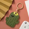 Porte-clés 1pcs Cactus Access Card Set Porte-clés Mignon Pendentif Creative Goutte d'eau ICID Ins Porte-clés