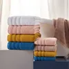 Asciugamano da bagno 2 pezzi Set di asciugamani in cotone egiziano Solid White Face + Bath Washcloth 80 * 160 cm Big Beach Toalla per hotel Home Bagno Sport Tessile YQ240106
